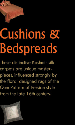 Cushions and Bedspreads
