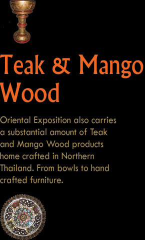 Teak and Mango Wood